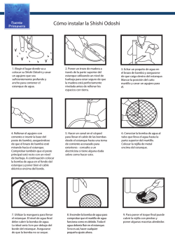 C&oacute;mo instalar la Shishi Odoshi - Primrose Awnings