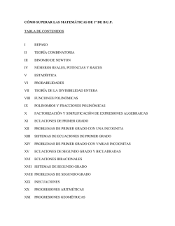 C&Oacute;MO SUPERAR LAS MATEM&Aacute;TICAS DE 1&ordm; DE B.U.P. - eLibros