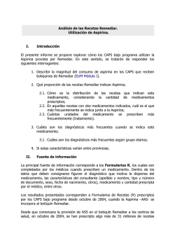 I. Introducci&oacute;n El presente informe se propone explorar c&oacute;mo los