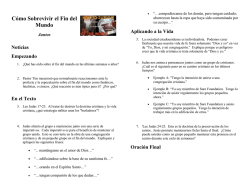 C&oacute;mo Sobrevivir el Fin del Mundo - Clover