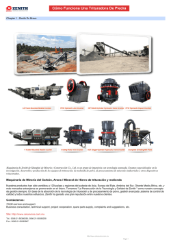 C&oacute;mo Funciona Una Trituradora De Piedra - Trituraci&oacute;n y Cribado