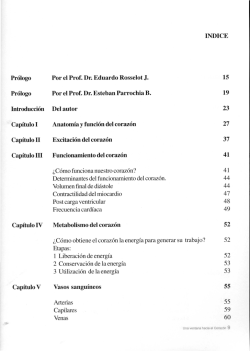 &iquest;C&oacute;mo funciona nuestro coraz&oacute;n? Determinantes del