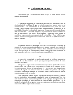B. &iquest;C&Oacute;MO PREVENIR? - ABCD On Line