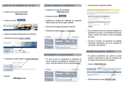 &iquest;CU&Aacute;L ES MI CORREO DE LA UA? &iquest;C&Oacute;MO ENTRAR EN