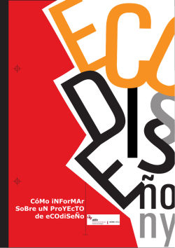 C&oacute;Mo iNForMAr SoBre uN ProYEcTO de eCOdiSe&Ntilde;o - cigcv