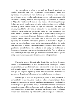 Un buen d&iacute;a no s&eacute; c&oacute;mo ni por qu&eacute; me despert&eacute; - Literatura Nova