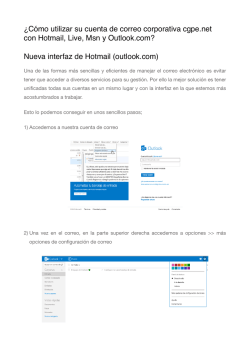 &iquest;C&oacute;mo utilizar su cuenta de correo corporativa cgpe.net con