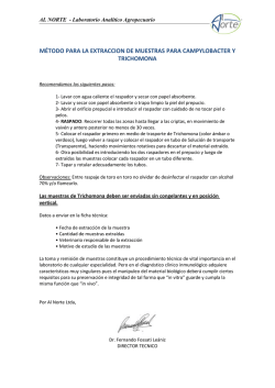 C&oacute;mo extraer muestras de Trichomona - Laboratorio Al Norte