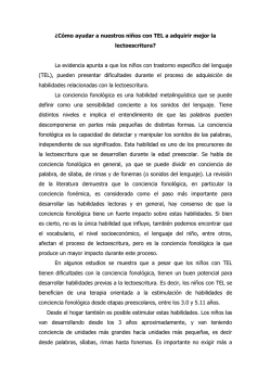 &iquest;C&oacute;mo ayudar a nuestros ni&ntilde;os a adquirir mejor la - ASUDIS