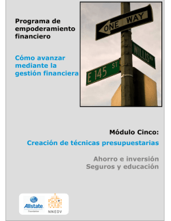 Programa de empoderamiento financiero C&oacute;mo - Click To Empower