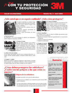 &iquest;Sabe usted que es un espacio confinado? &iquest;Sabe c&oacute;mo - 3M