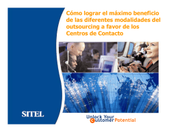 C&oacute;mo lograr el m&aacute;ximo beneficio de las diferentes modalidades del