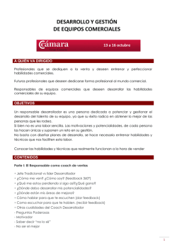 YA NADA ME FRENA PARA VENDER: C&Oacute;MO CREAR UNA