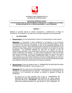 2. Requerimiento: C&oacute;mo se maneja el &iacute;tem 21 -SUMINISTRO DE