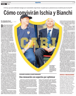 C&oacute;mo convivir&aacute;n Ischia y Bianchi - s3.amazonaws.com