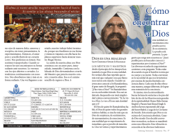 C&oacute;mo encontrar a Dios