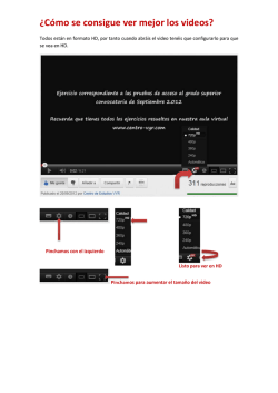 &iquest;C&oacute;mo se consigue ver mejor los videos? - Centro-vyr.com