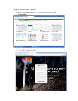 ŀ &iquest;C&oacute;mo enviar archivos por wetransfer? 1) Abrir - de applysys.com