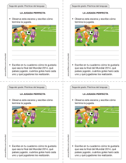 &bull; Escribe en tu cuaderno c&oacute;mo te gustar&iacute;a que sea la - Santillana