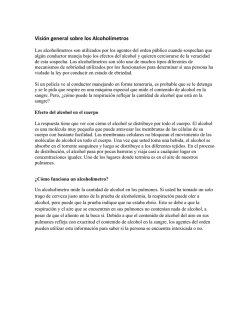 &iquest;C&oacute;mo Funciona un Alcohol&iacute;metro?