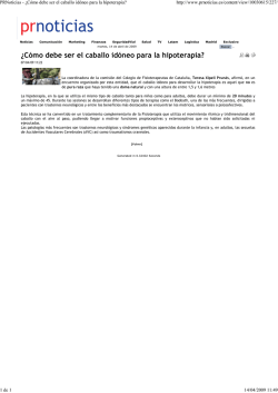 PRNoticias - &iquest;C&oacute;mo debe ser...