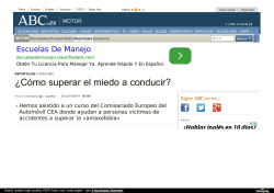 &iquest;C&oacute;mo superar el miedo a conducir? - ABC.es - CEA