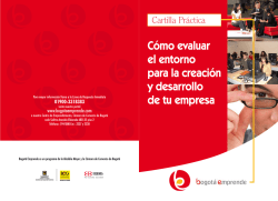 C&oacute;mo evaluar el entorno para la creaci&oacute;n y desarrollo de tu empresa