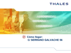 C&oacute;mo llegar: C/ SERRANO GALVACHE 56