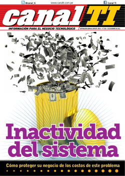 C&oacute;mo proteger su negocio de los costos de este problema - Canal TI