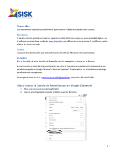 Generales C&oacute;mo borrar la Cookie de koeonline - KOE Pub Server