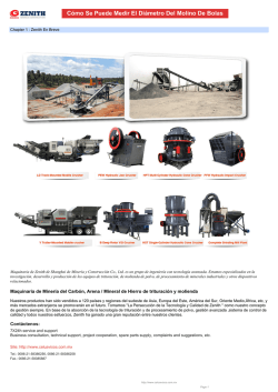 C&oacute;mo Se Puede Medir El Di&aacute;metro Del Molino De Bolas