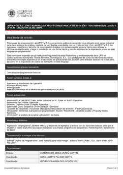 LabVIEW TM 8.2: C&Oacute;MO DESARROLLAR APLICACIONES PARA