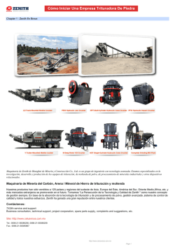 C&oacute;mo Iniciar Una Empresa Trituradora De Piedra