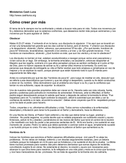 C&oacute;mo creer por m&aacute;s - Cash Luna