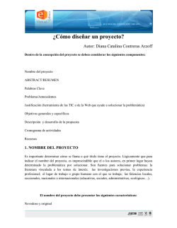 &iquest;C&oacute;mo dise&ntilde;ar un proyecto? - Educaci&oacute;n Virtual Jalisco