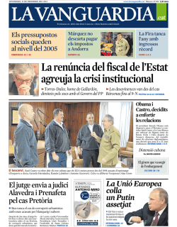 Recull de premsa del dia - UGT Catalunya