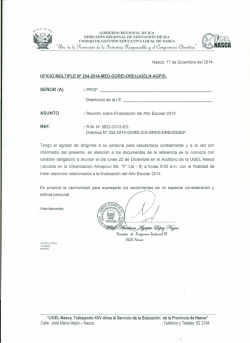 descargar convocatoria - UGEL NASCA