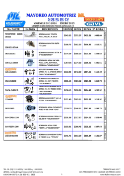 Sistemas de Enfriamiento - Mayoreo Automotr&iacute;z ML