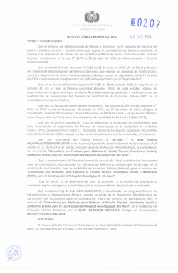 NB0202 - Sistema de Contrataciones Estatales