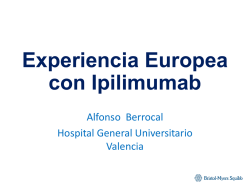 Experiencia Europea con Ipilimumab