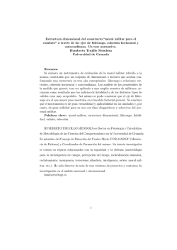 Humberto Trujillo Mendoza - I Congreso Internacional de Estudios
