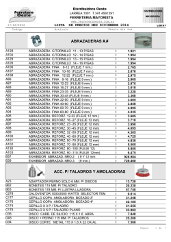 ABRAZADERAS #.# ACC. P/ TALADROS Y - Ferretera OESTE