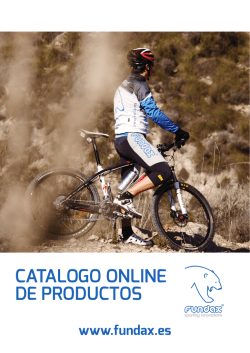 Cat&aacute;logo Online - Fundax