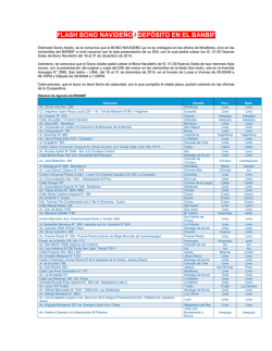 flash bono navide&ntilde;o / dep&oacute;sito en el banbif - Cooperativa La