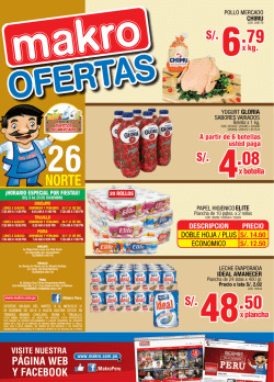 S/. 6.79 S/. 48.50 S/. 4.08 - Makro