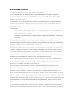 t&eacute;rminos y condiciones - Jumpseller