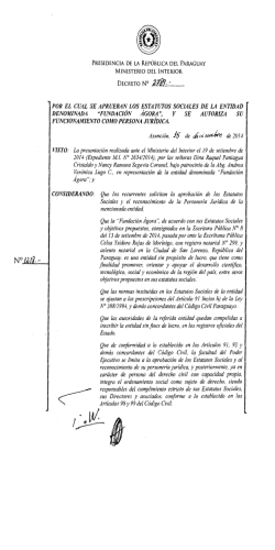 Asunci&oacute;n, 15 de dt'c-e&middot;.uake de 2014 - Presidencia de la Rep&uacute;blica