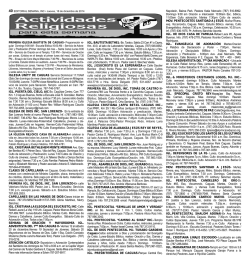 Religiosas - La Semana