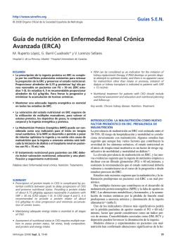 Gu&iacute;a de nutrici&oacute;n en Enfermedad Renal Cr&oacute;nica - ResearchGate