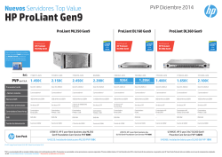 HP Servidores - Almerimatik